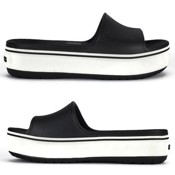 CROCS Shoes - NWT crocs crocband platform slide unisex sandals